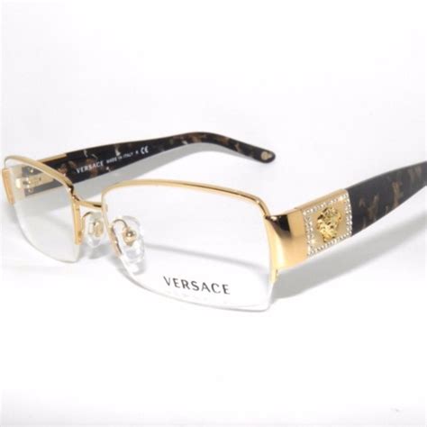 gold frame glass versace|gold frame versace shades.